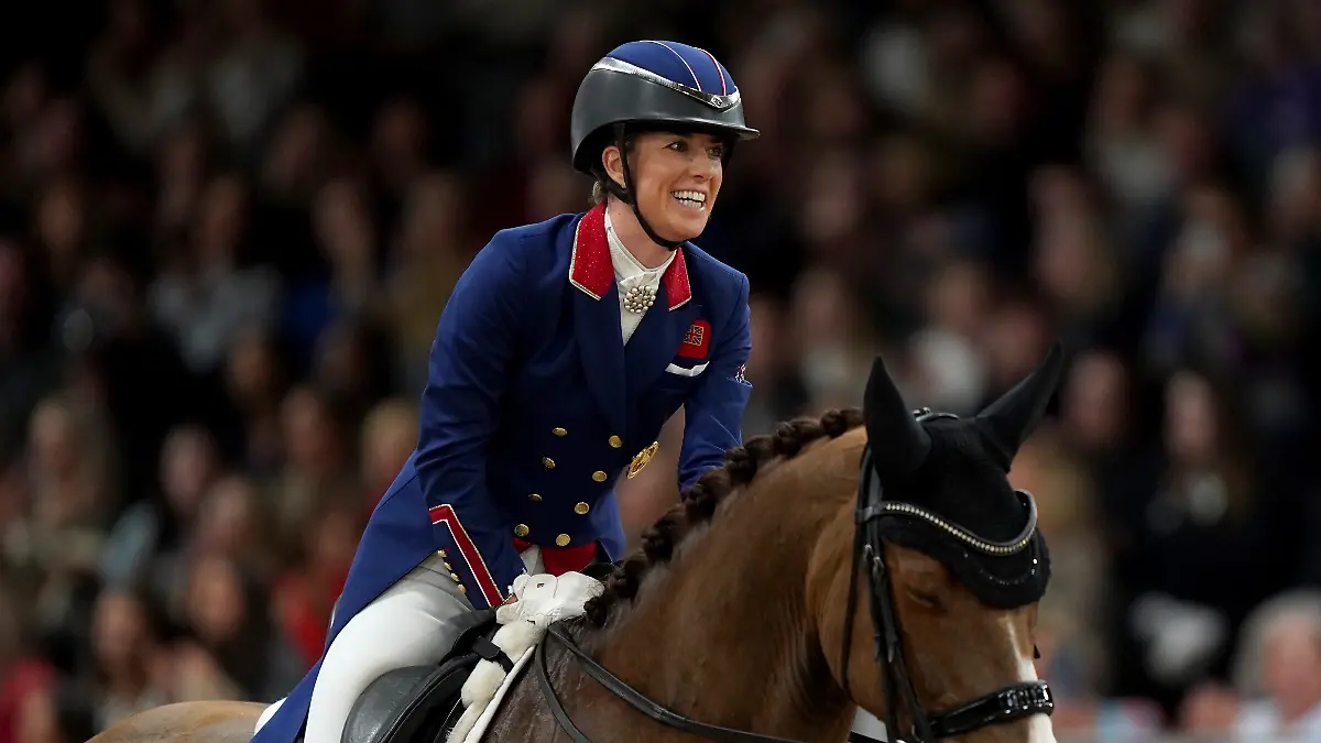 Charlotte Dujardin ist zurück im Sattel.
