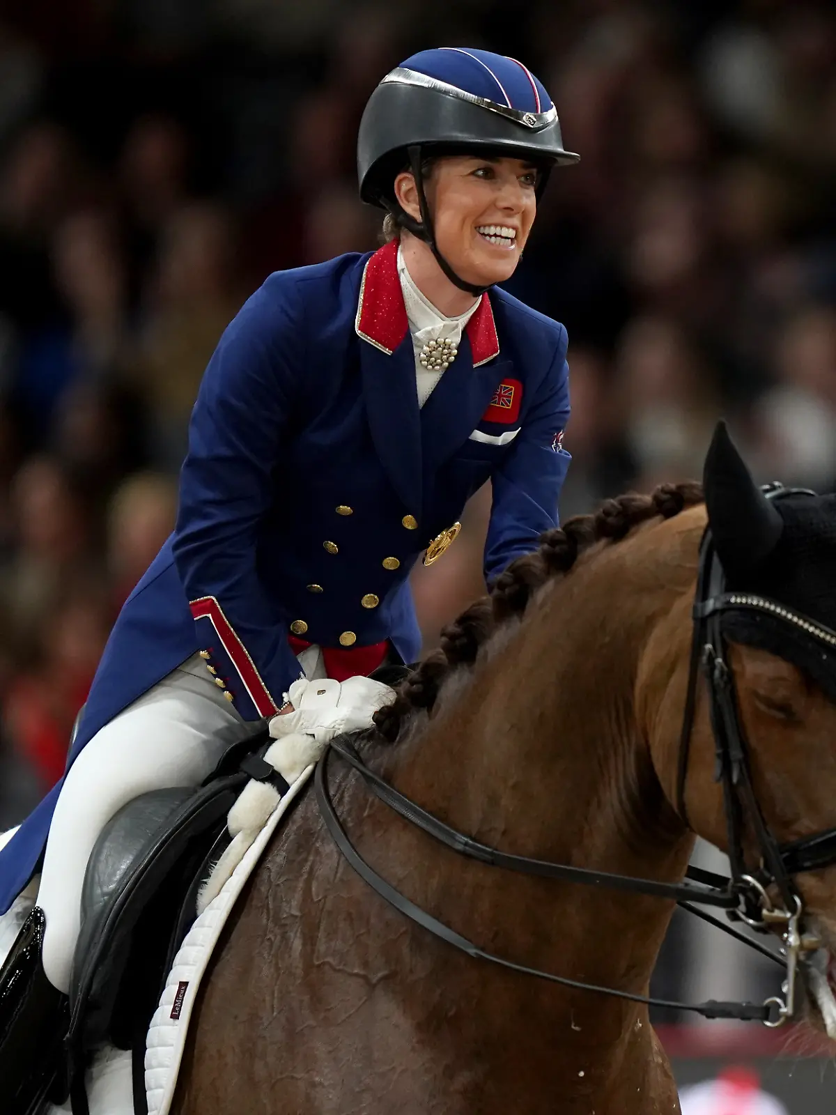 Charlotte Dujardin ist zurück im Sattel.