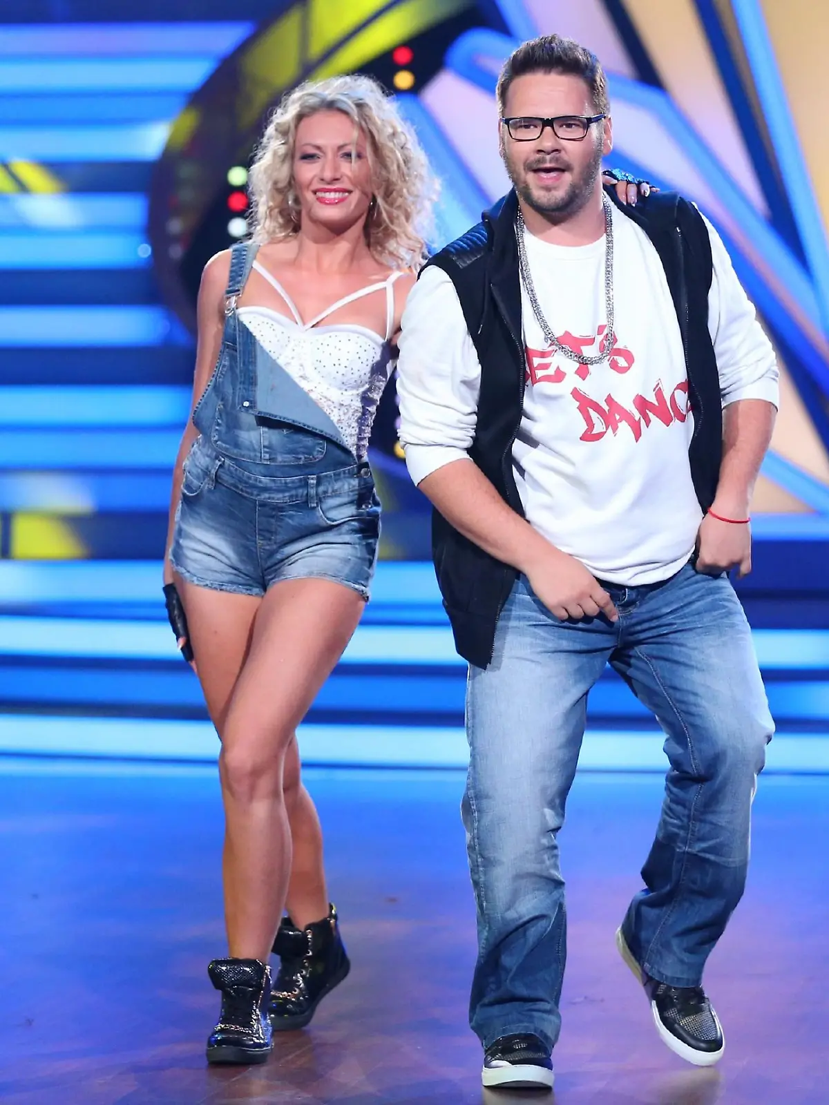 Thomas Drechsel und Regina Murtasina    Verwendung der Bilder für Online-Medien ausschließlich mit folgender Verlinkung: 'Alle Infos zu 'Let's Dance' im Special bei RTL.de: http://www.rtl.de/cms/sendungen/show/lets-dance.html