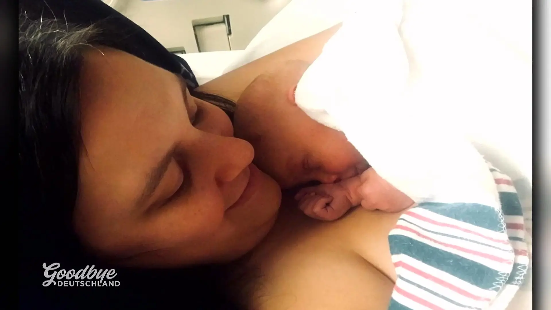 Söhnchen Kayleb ist auf der Welt Babyglück in Montana