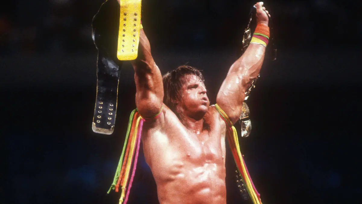 Ultimate Warrior (James Brian Hellwig) Ultimate Warrior (James Brian Hellwig) 1995 Photo By John Barrett/CelebrityArchae