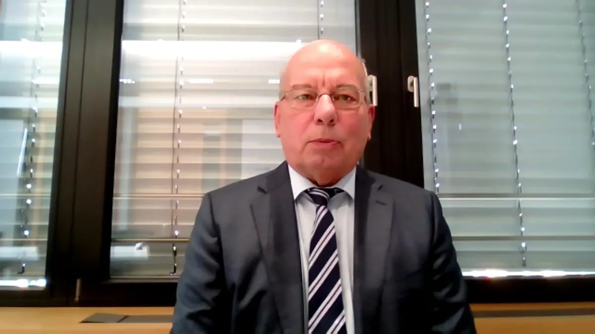 Rainer Wendt, Vorsitzender der Deutschen Polizeigewerkschaft Gespräch