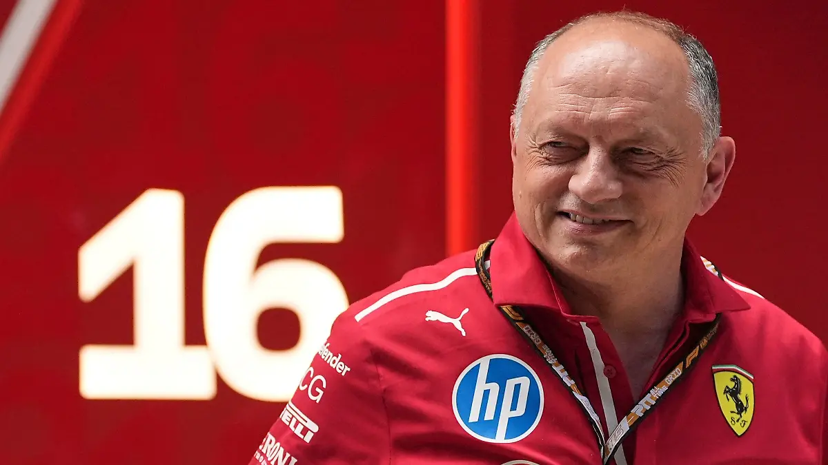 Der Vertrag von Ferrari-Teamchef Frederic Vasseur wird um mehrere Jahre verlängert.