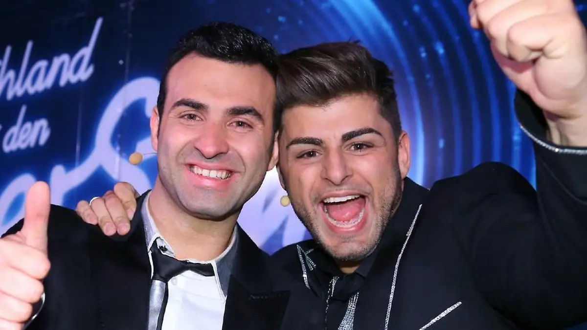 Die Finalisten Antonio (l.) und Severino (Viviana fehlt aus Jugenschutzgründen auf dem Sieger-Foto)