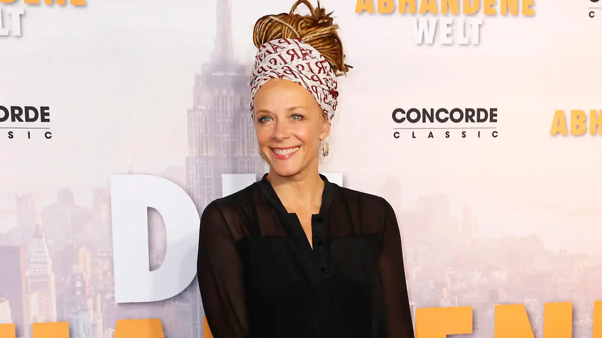 Katja Riemann auf der Premiere von "Die abhandene Welt"