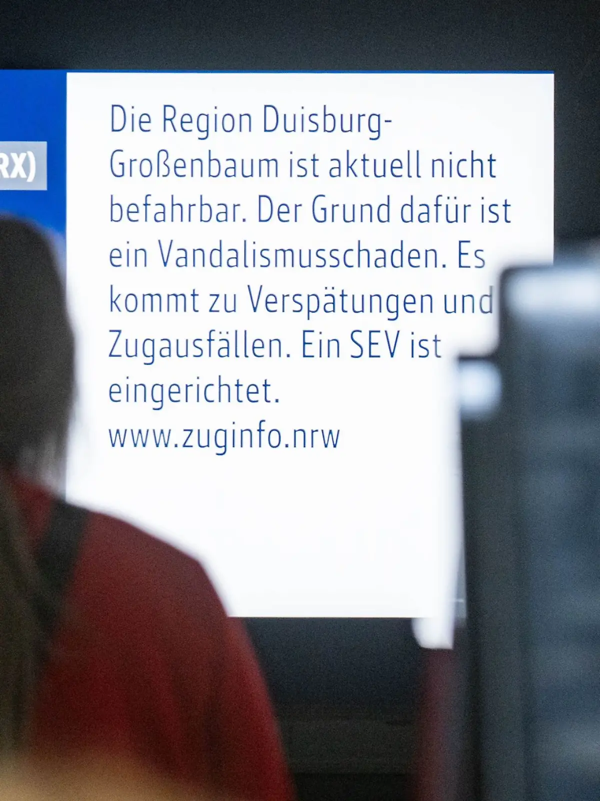 Bild zu: "Zentrale Bahnstrecke in NRW wohl ganztägig gesperrt"