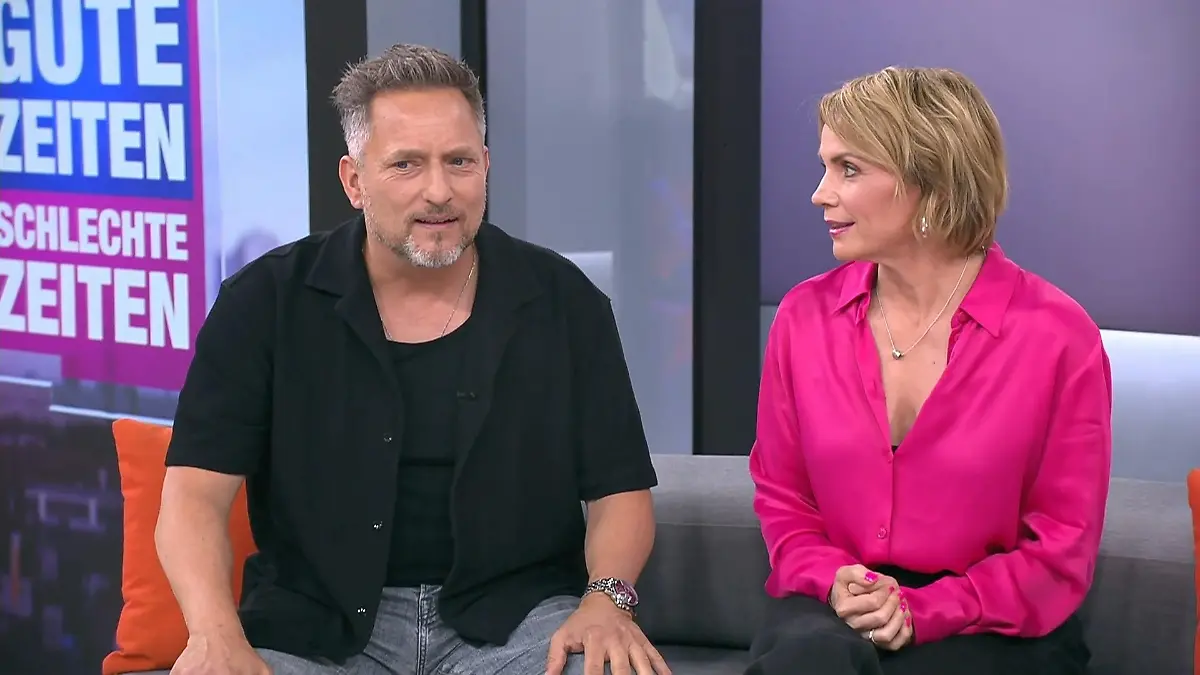 Lars Pape und Gisa Zach im Schlager-Song-Quiz Gut hinhören, liebe GZSZ-Stars!