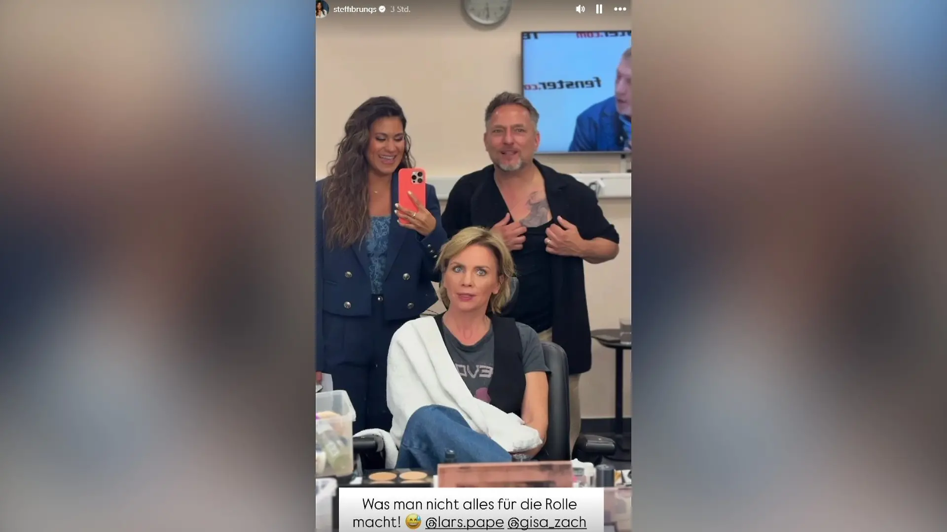 Steffi Brungs, Lars Pape und Gisa Zach