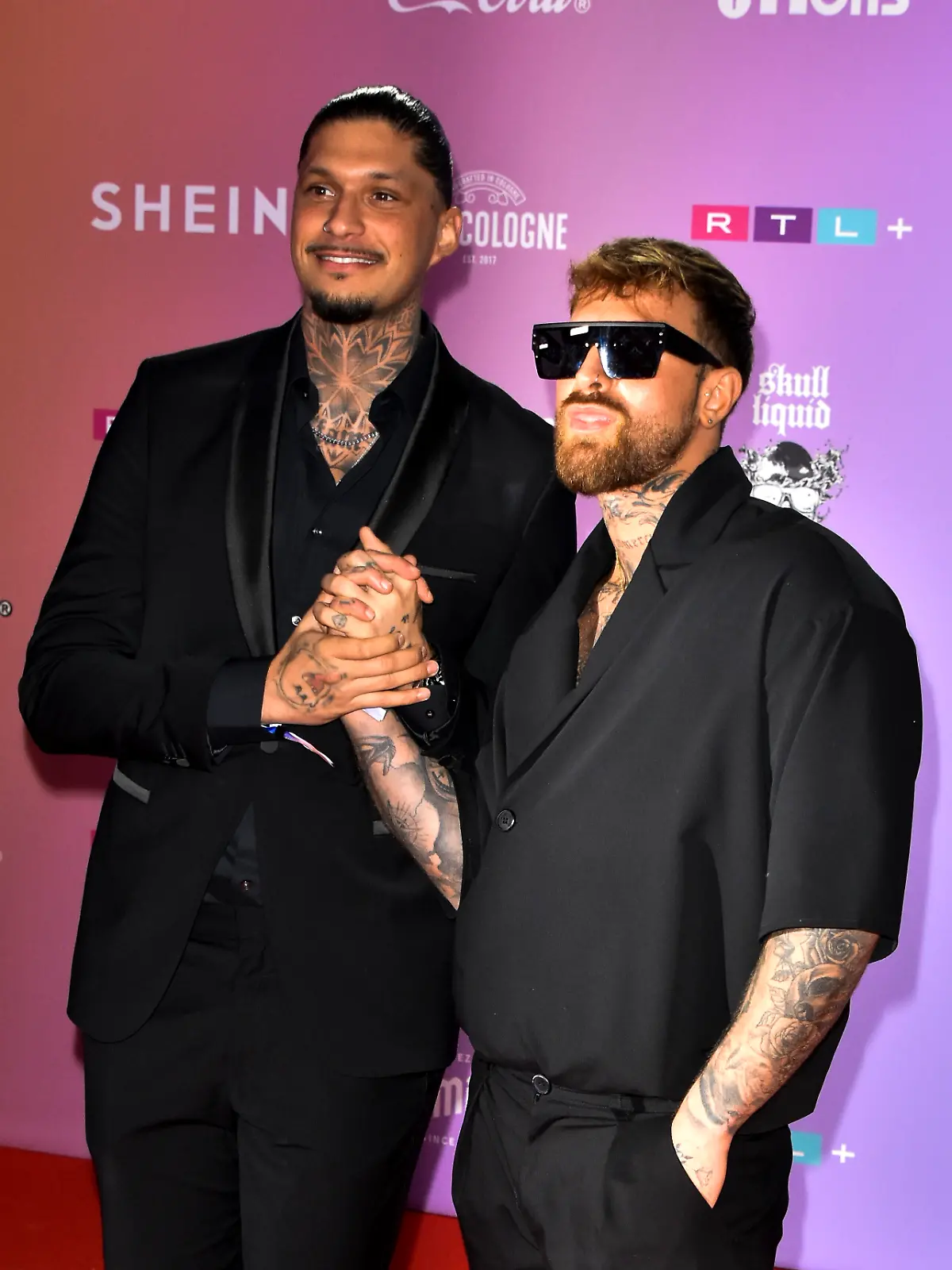 Yasin Mohamed Luigi Gigi Birofio zu Gast auf dem roten Teppich bei der Verleihung Die Reality Awards von RTL im MMC Studio am 07.Dezember 2024 in Koeln