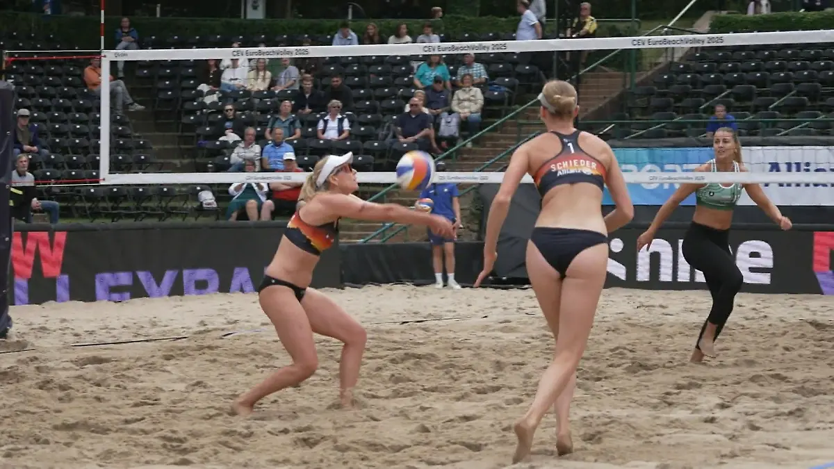 Sand, Spannung, Teamgeist: Wie Karla Borger und Marie Schieder die EM erobern Volleyball