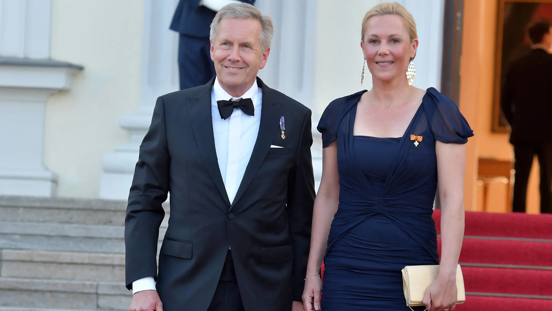 Staatsbankett mit Royals William und Maxima Christian und Bettina Wulff Fototermin Staatsbankett zu Ehren mit I.I.M.M. Foto mit König Willem-Alexander und Königin Maxima der Niederlande am Schloss Bellevue in Berlin am 05.07.2021 *** State Banquet with Royals William and Maxima Christian and Bettina Wulff Photo opportunity State Banquet in honor with I I M M Photo with King Willem Alexander and Queen Maxima of the Netherlands at Bellevue Palace in Berlin on 05 07 2021 Photopress Mueller