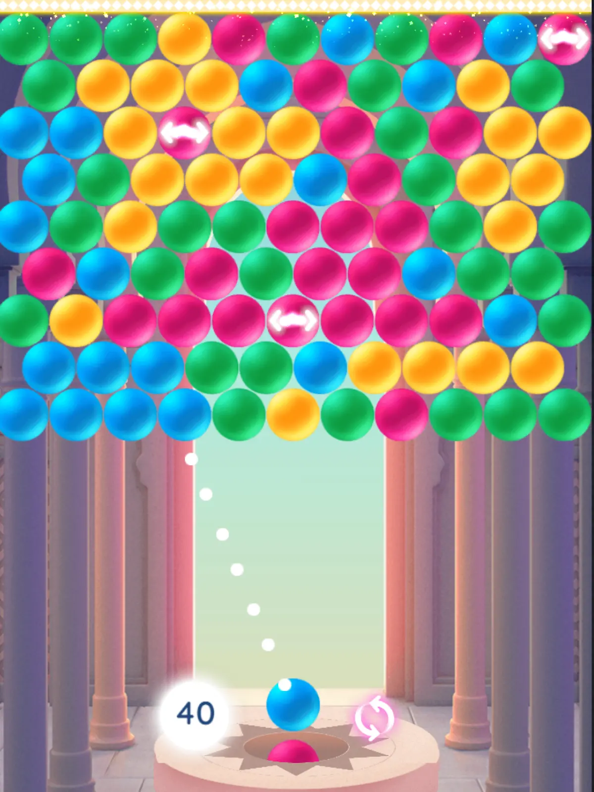 „Bubble Shooter” auf RTLspiele.de