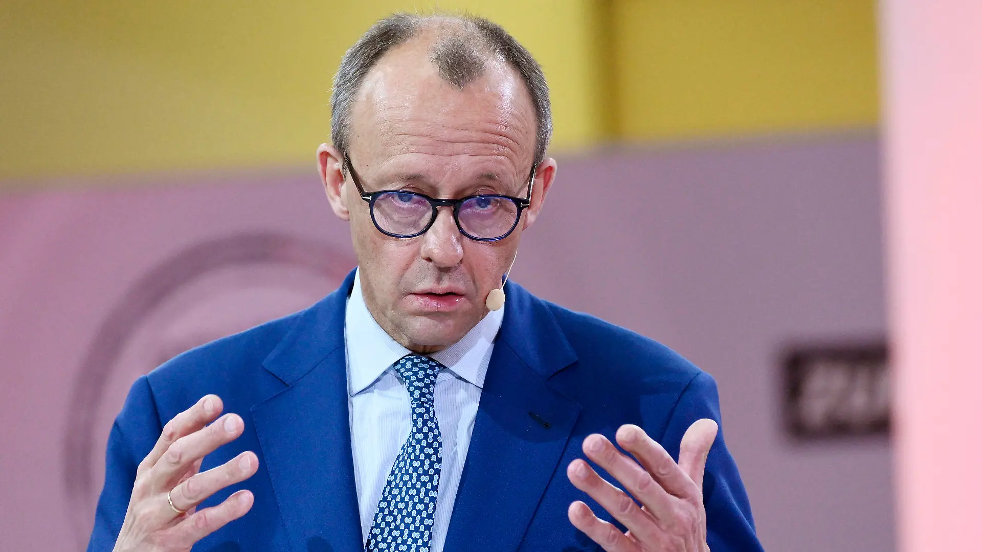 Friedrich Merz bei der Betriebsrätekonferenz von CDU und CDA unter dem Motto Arbeitsplätze erhalten. Wohlstand sichern. im Konrad-Adenauer-Haus. Berlin, 11.01.2023 *** Friedrich Merz at the works council conference of the CDU and CDA under the motto Preserving jobs Securing prosperity at the Konrad Adenauer Haus Berlin, 11 01 2023 Foto:xF.xKernx/xFuturexImage