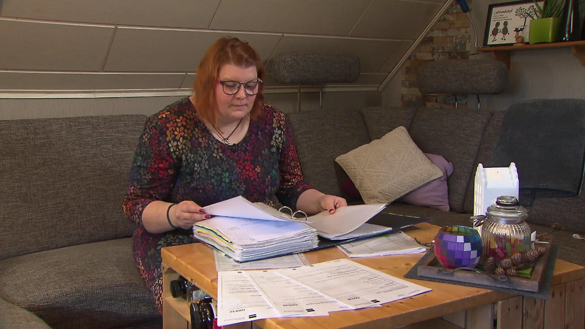 Sandra Kerber hat Rheuma und müsste ihren Job wechseln.