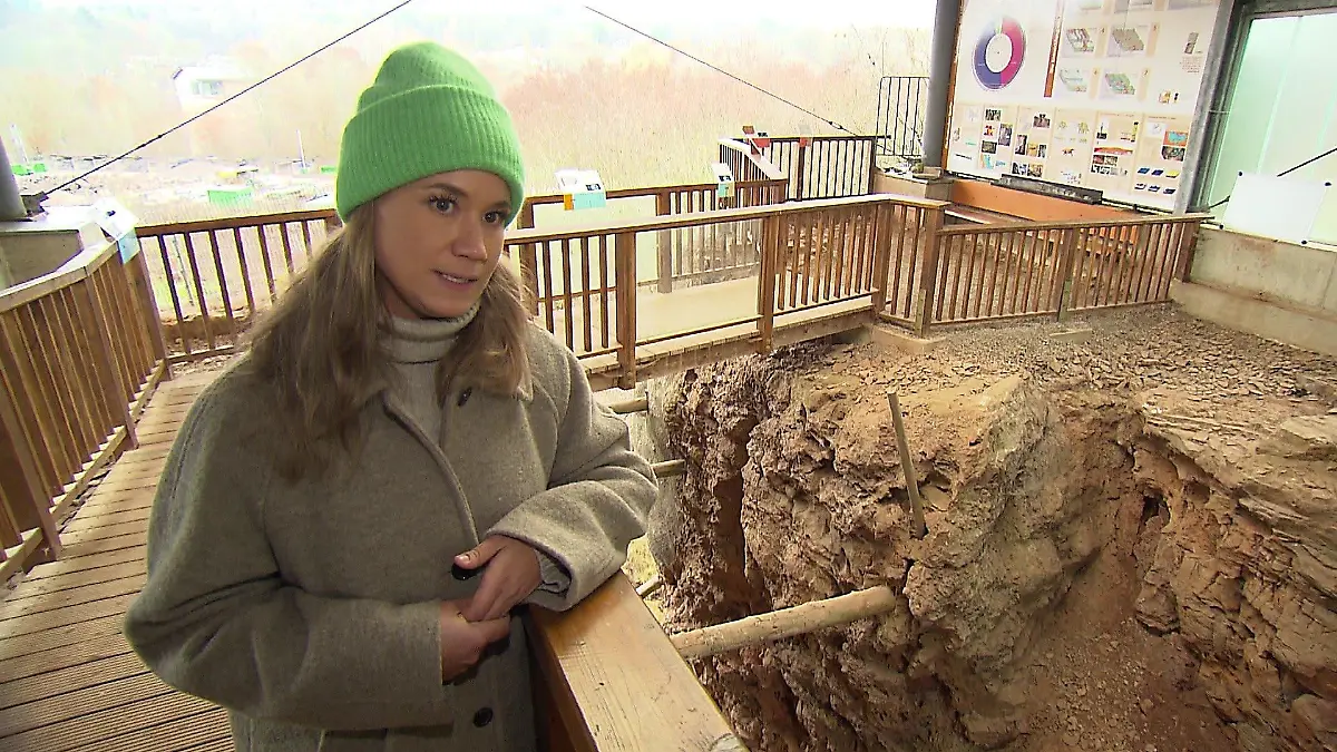 Kim Peis, Leiterin des GeoPark in Korbach.