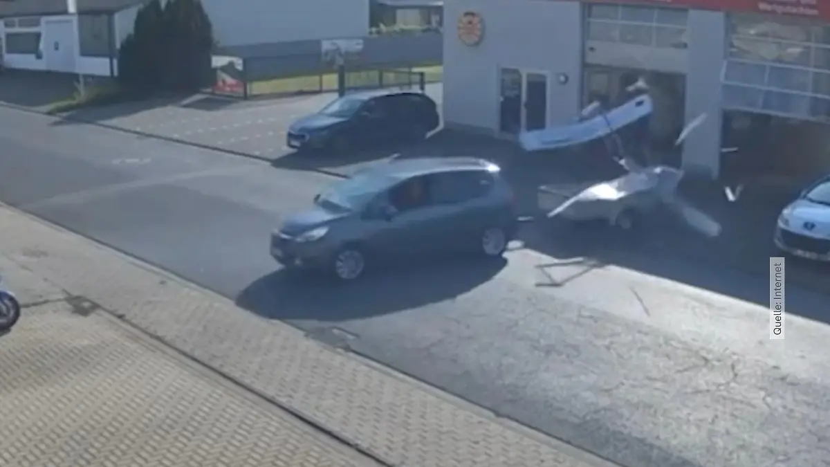 Dülmener rast durch Rolltor Ganz besondere TÜV-Abnahme