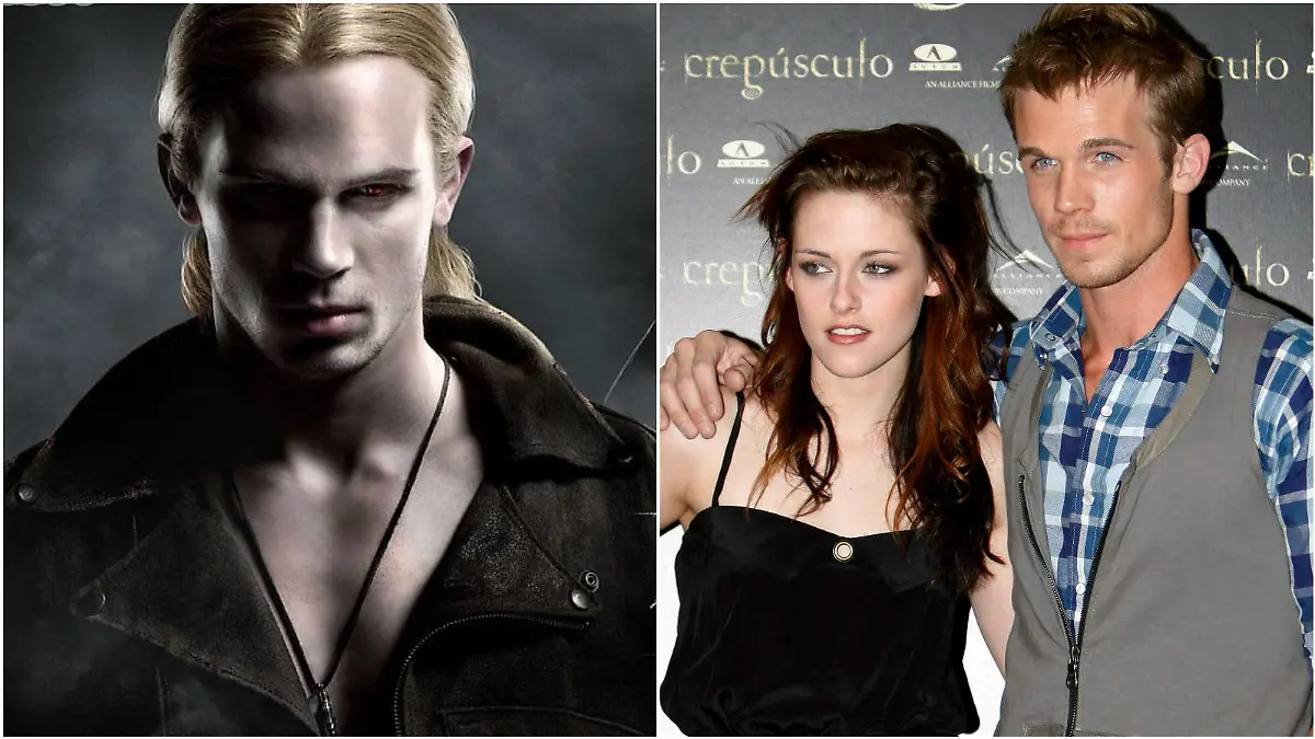 Cam Gigandet in seiner Rolle als böser Vampir James - und mit „Twilight“-Co-Star Kristen Stewart.