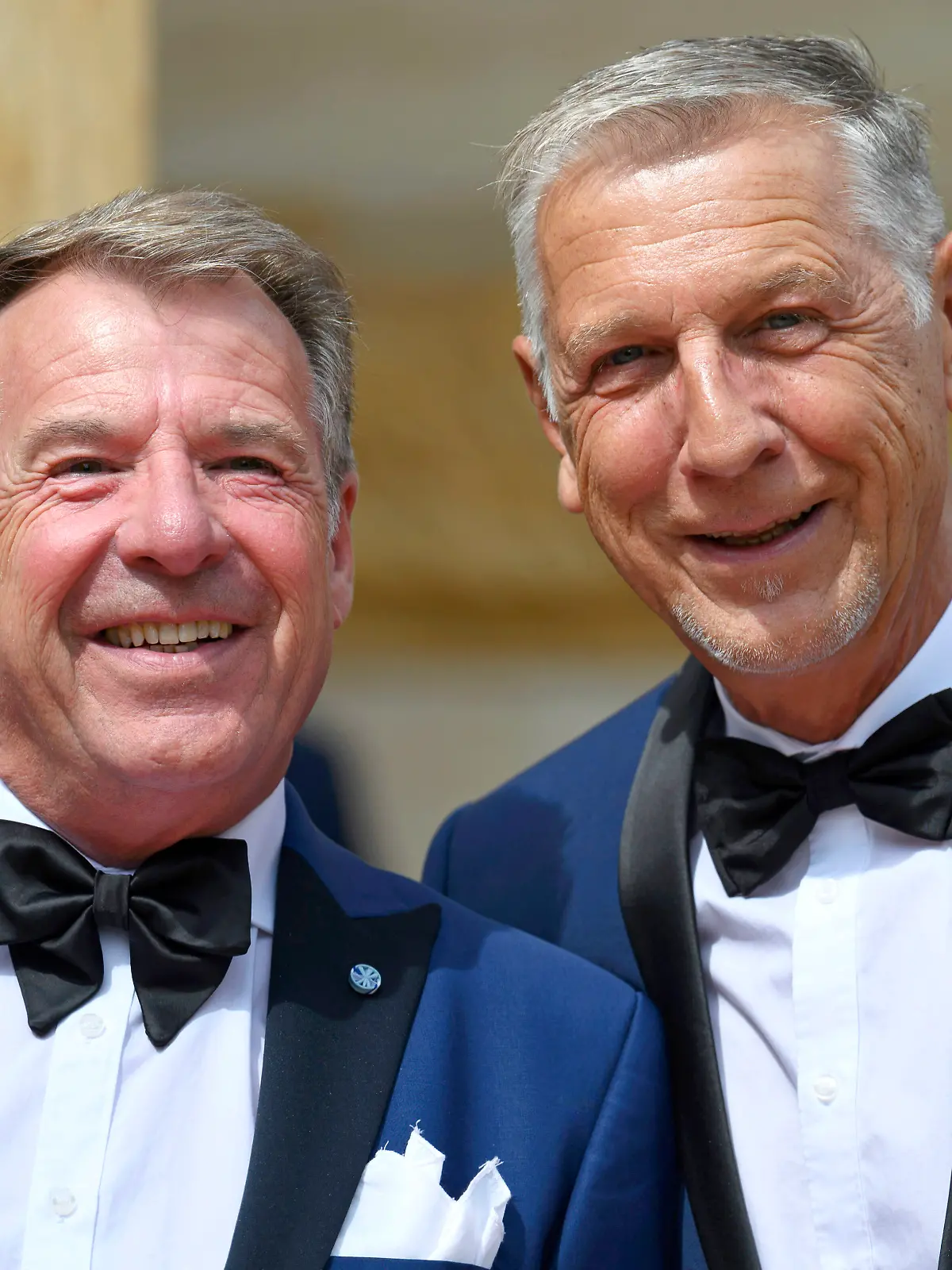 Schlagersänger Patrick Lindner mit Ehemann Peter Schäfer