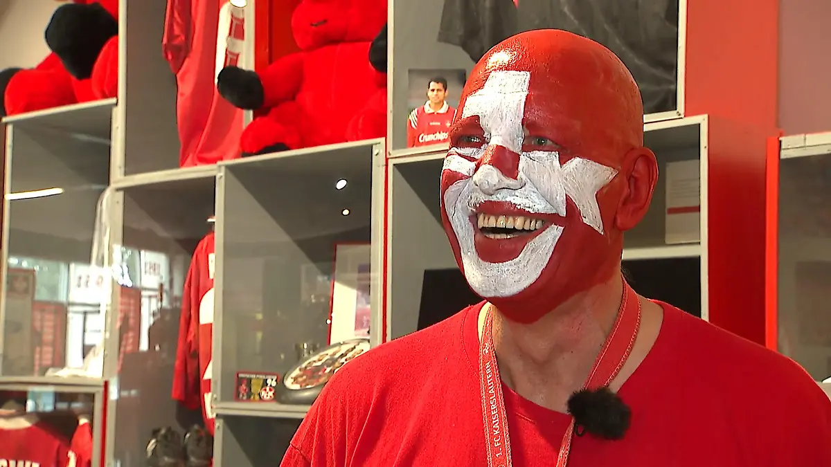 FCK-Kultfan - Lautern im Herzen und im Gesicht! Fußballromantik pur!