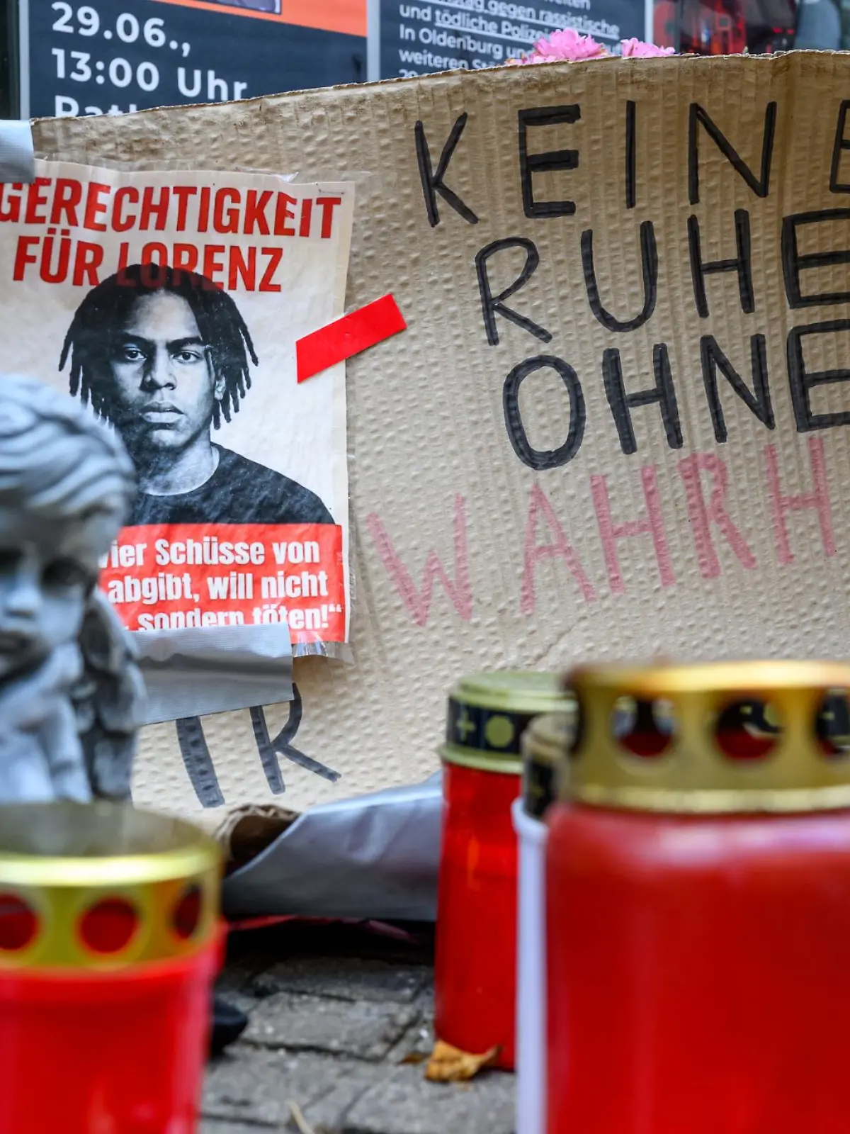 Bild zu: "Tödliche Polizeischüsse in Oldenburg – Anklage im Fall Lorenz (†21) erhoben"