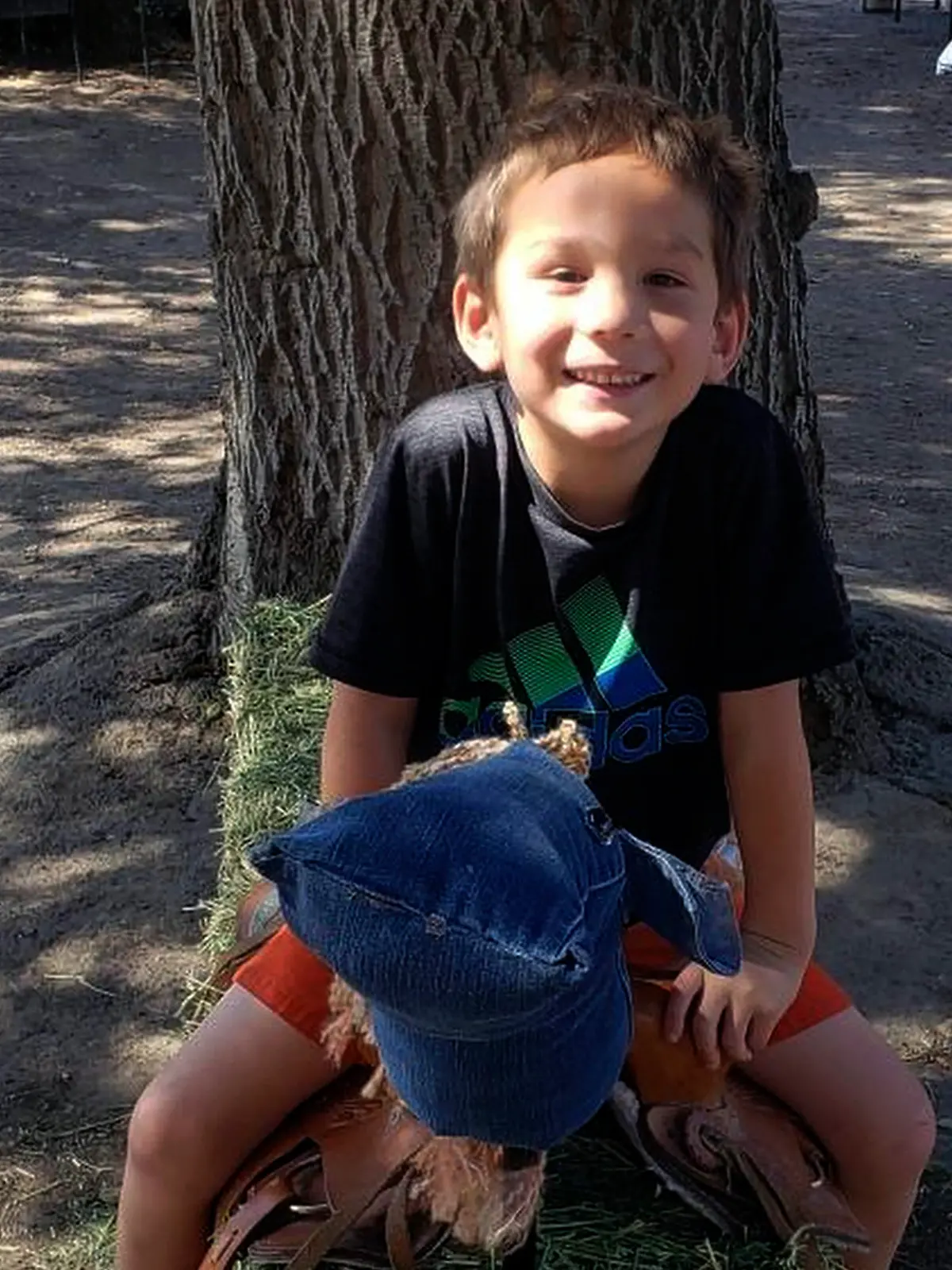 This undated photo provided by the Doan family shows Kyle Doan. The 5-year-old was swept away by floodwaters near San Miguel, Calif., on Monday, Jan. 9, 2023.  Search efforts for the missing boy continued for a third day, Wednesday, Jan. 11.  (Courtesy of the Doan Family via AP)