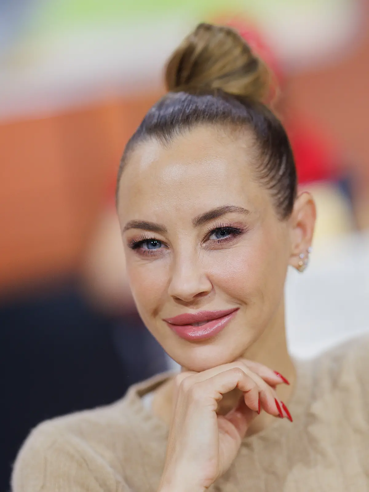 Sandy Meyer-Wölden beim Spendenmarathon 2024