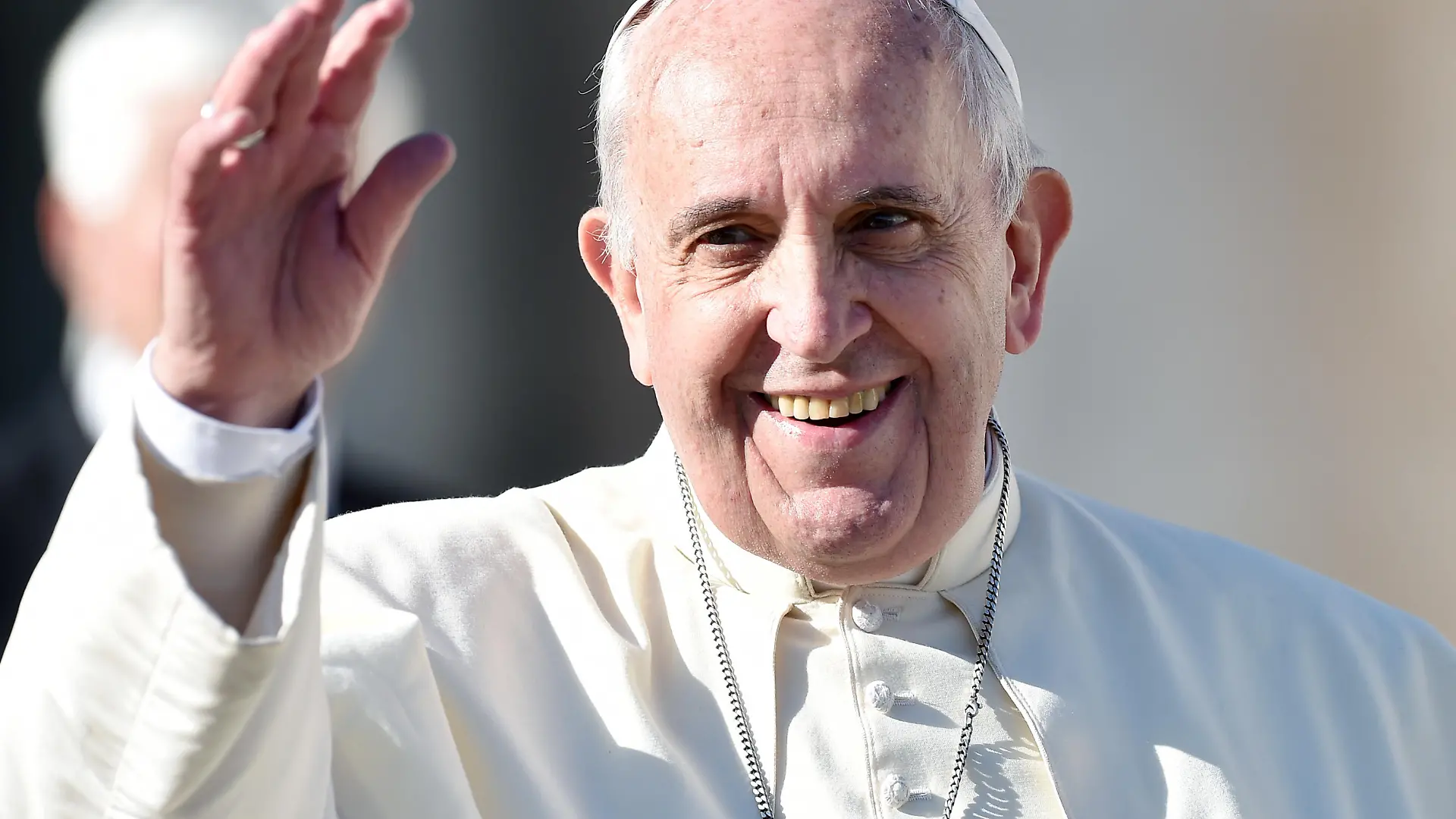 Rom, Vatikan 17.12.2014Papst Franziskus I. bei der woechentlichen Generalaudienz auf dem Petersplatz FOTO: Pressefoto ULMER/Alberto LingriaxxNOxMODELxRELEASExx