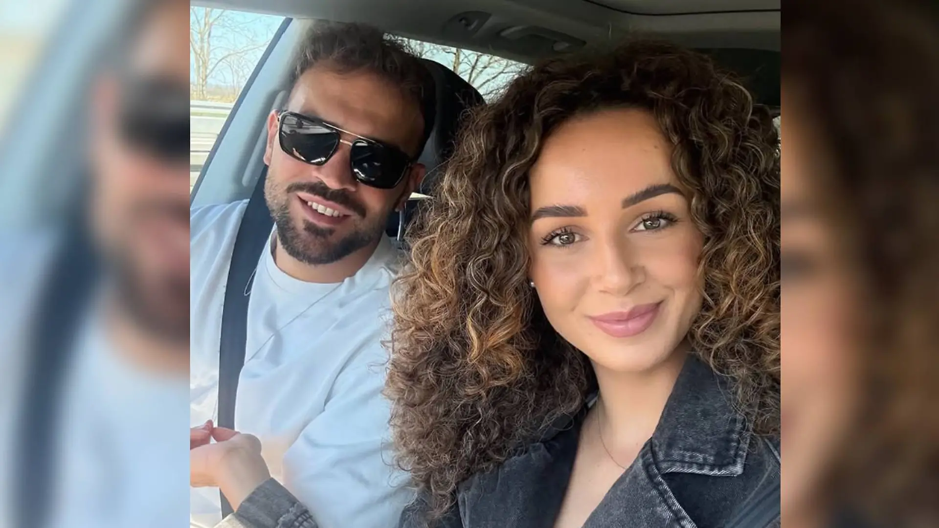 Yasin und Samira Cilingir im Auto.