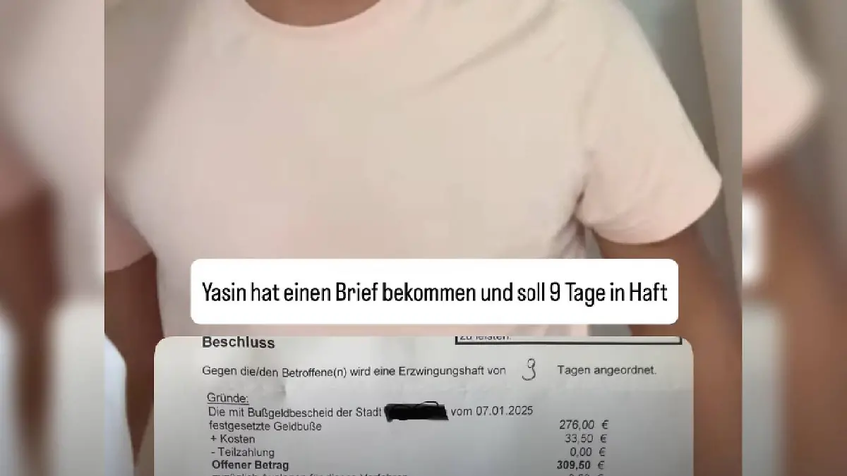 Neun Tage „Erzwingungshaft” für Yasin Cilingir.