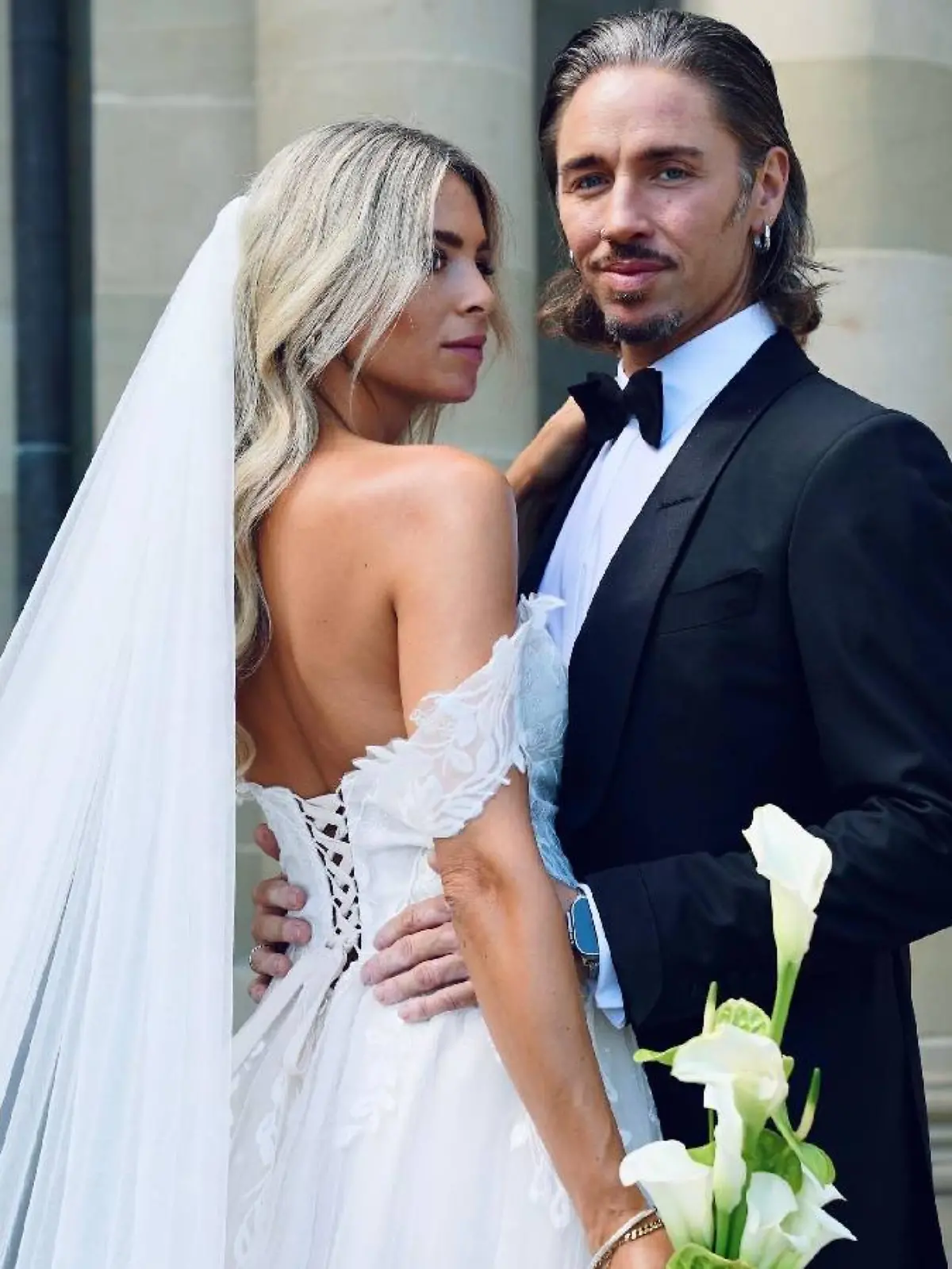 Sänger Gil Ofarim hat seine Freundin Patricia geheiratet. 