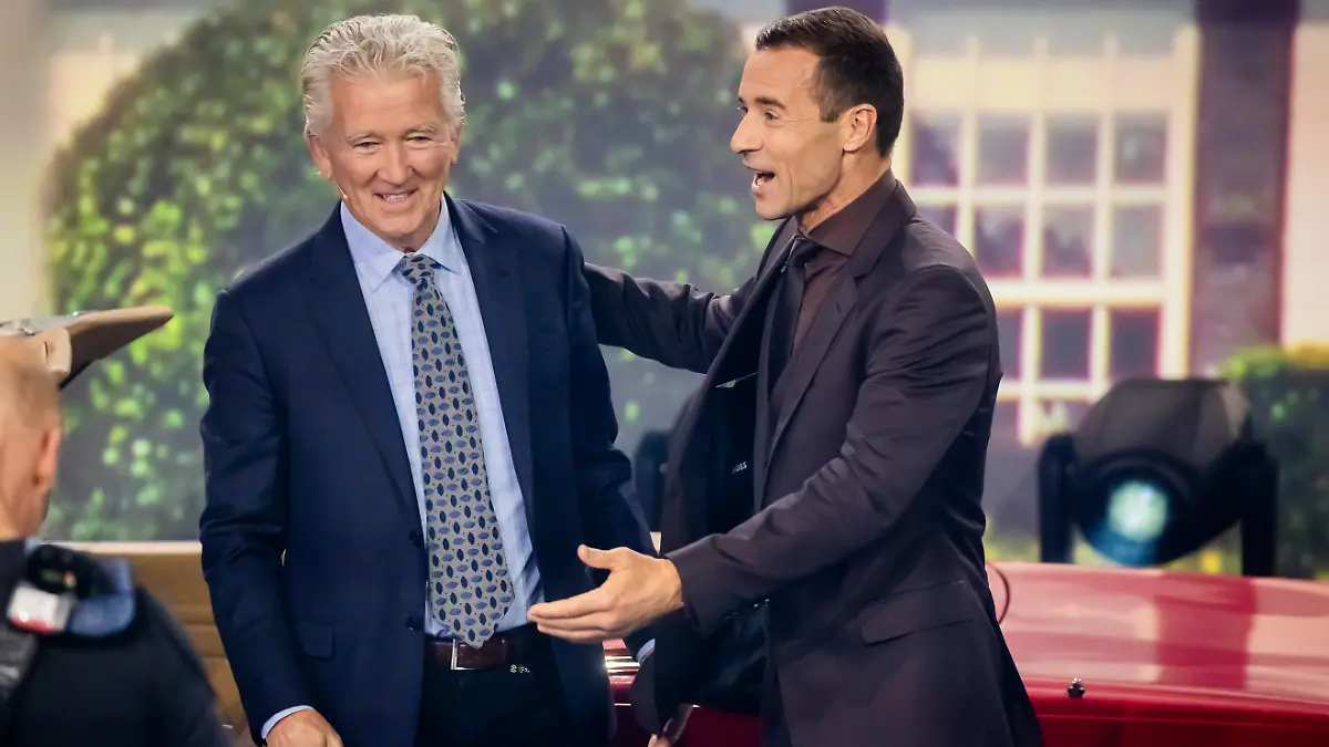 2025 stand Patrick Duffy sogar mit Moderator Kai Pflaume auf der Bühne.