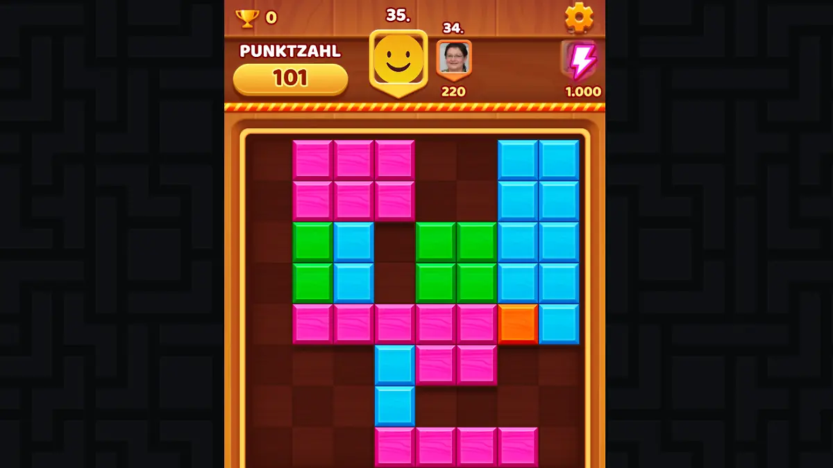 „Puzzle Blocks Classic” auf RTLspiele.de