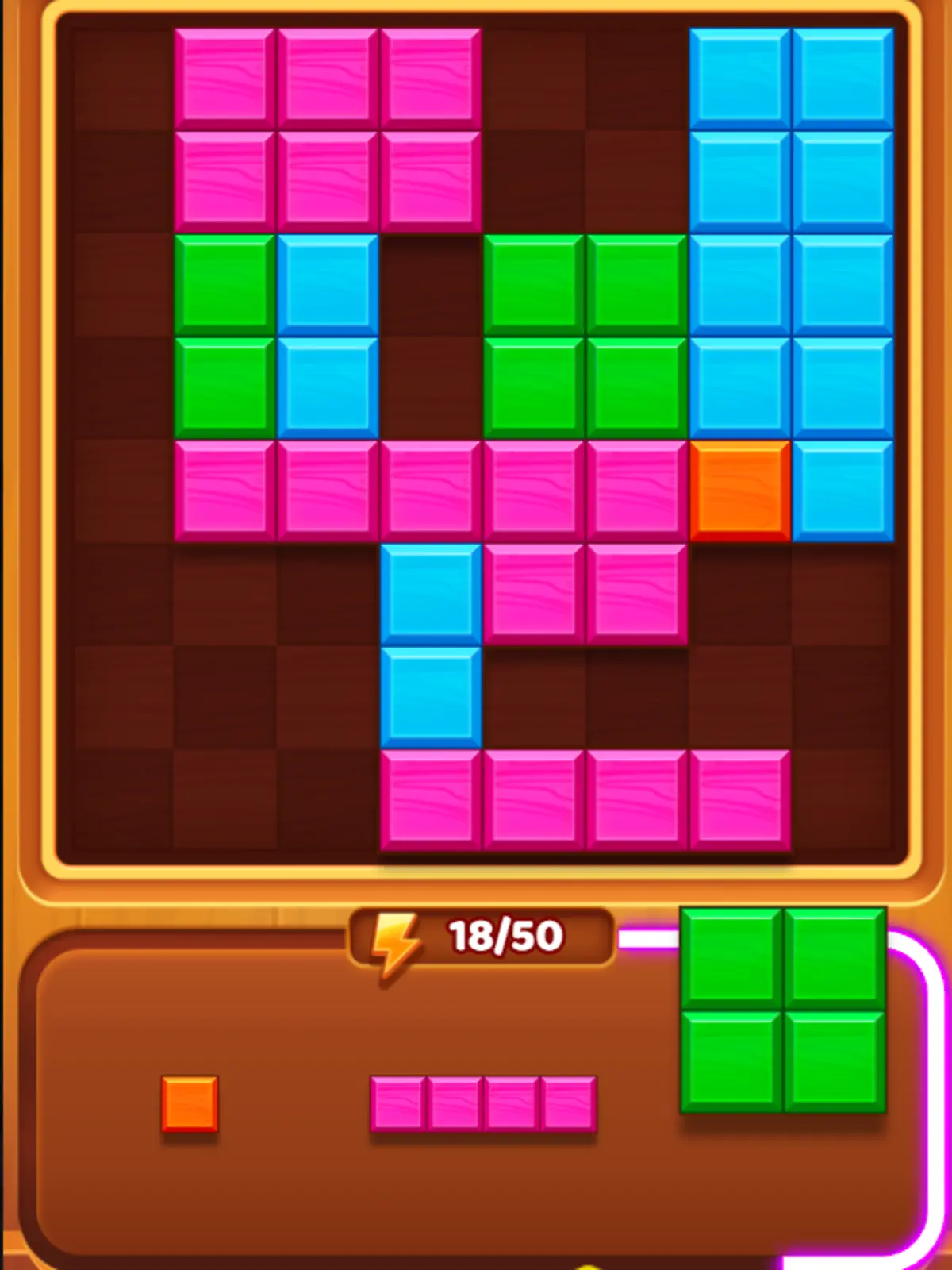 „Puzzle Blocks Classic” auf RTLspiele.de