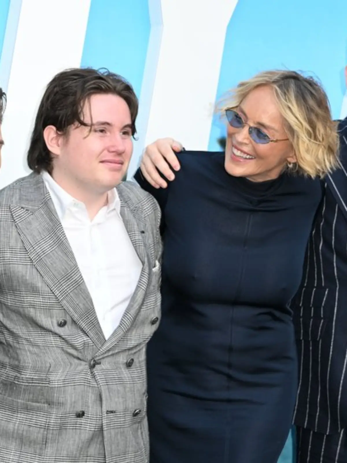 Roan Bronstein, Quinn Stone, Sharon Stone und Laird Stone 