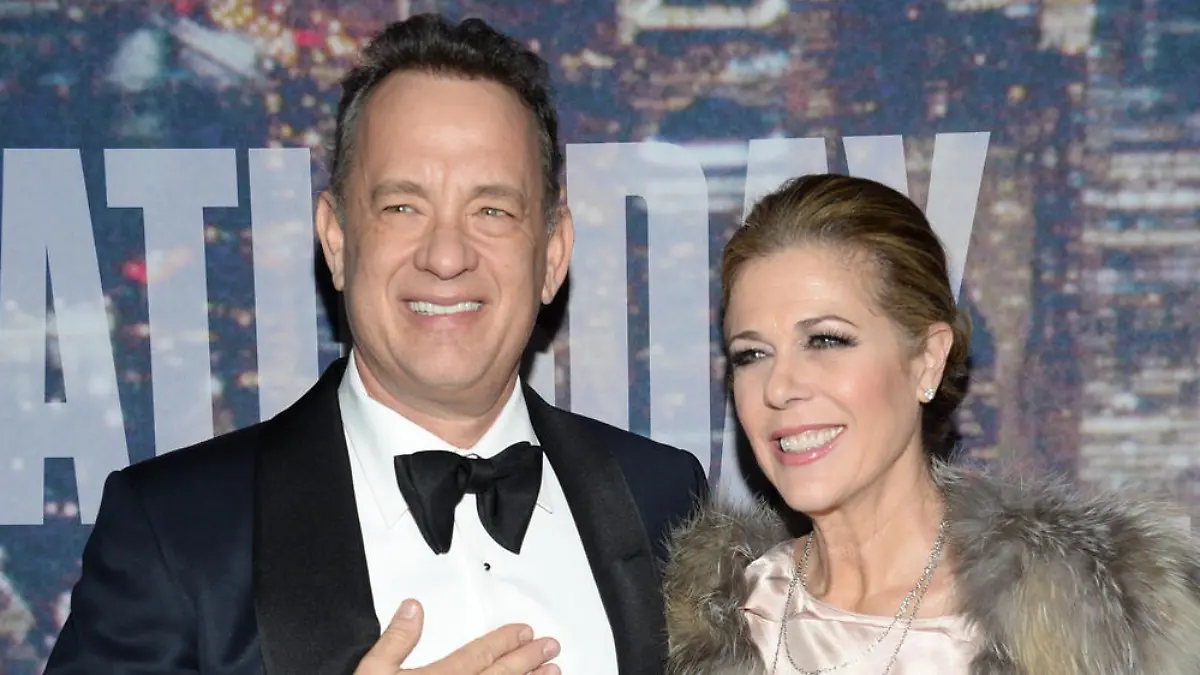 Rita Wilson und ihr Ehemann Tom Hanks bei einer New Yorker Veranstaltung im Februar