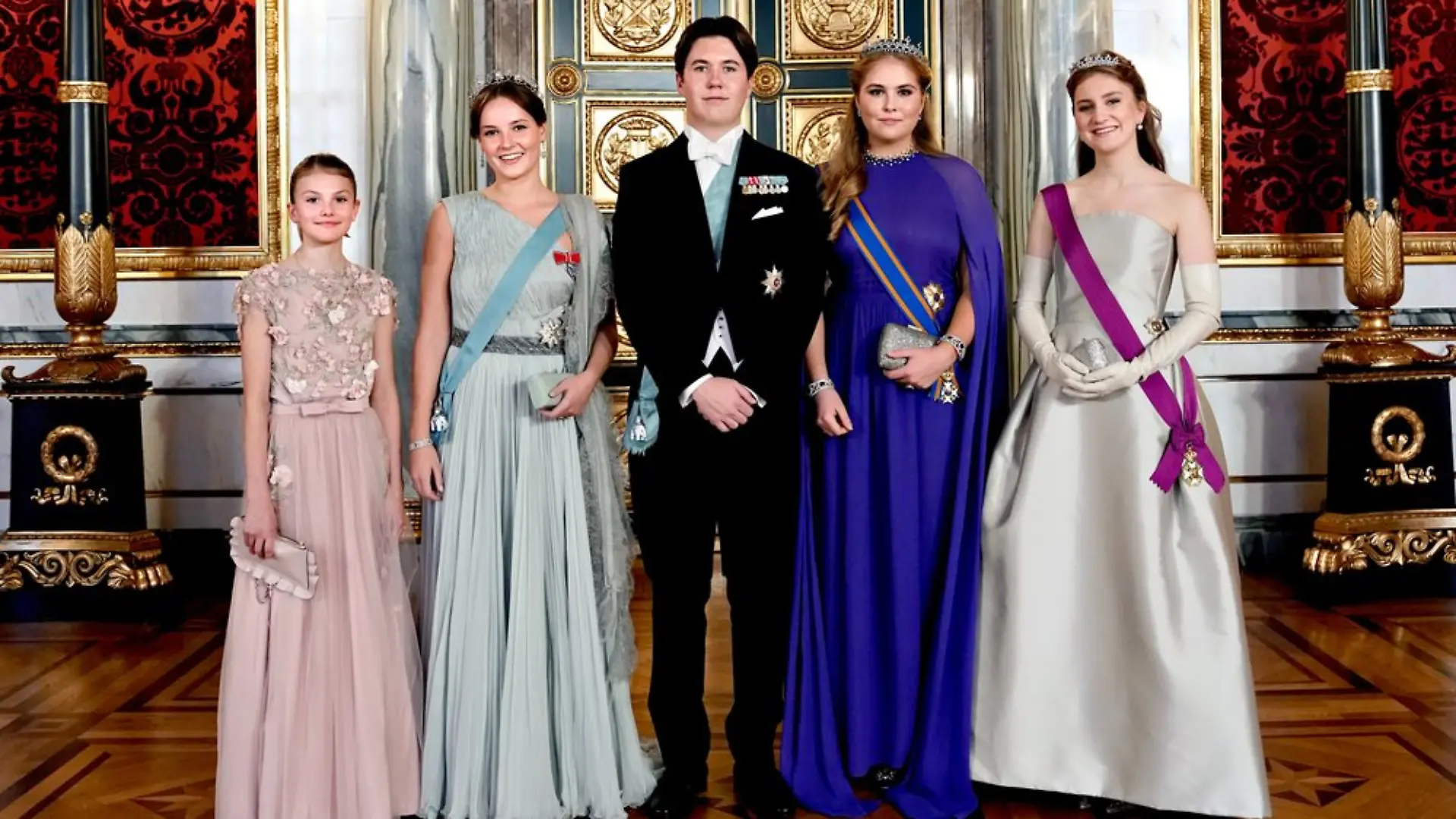 Die neue Generation der Royals: Estelle, Ingrid Alexandra, Christian, Amalia, Elisabeth