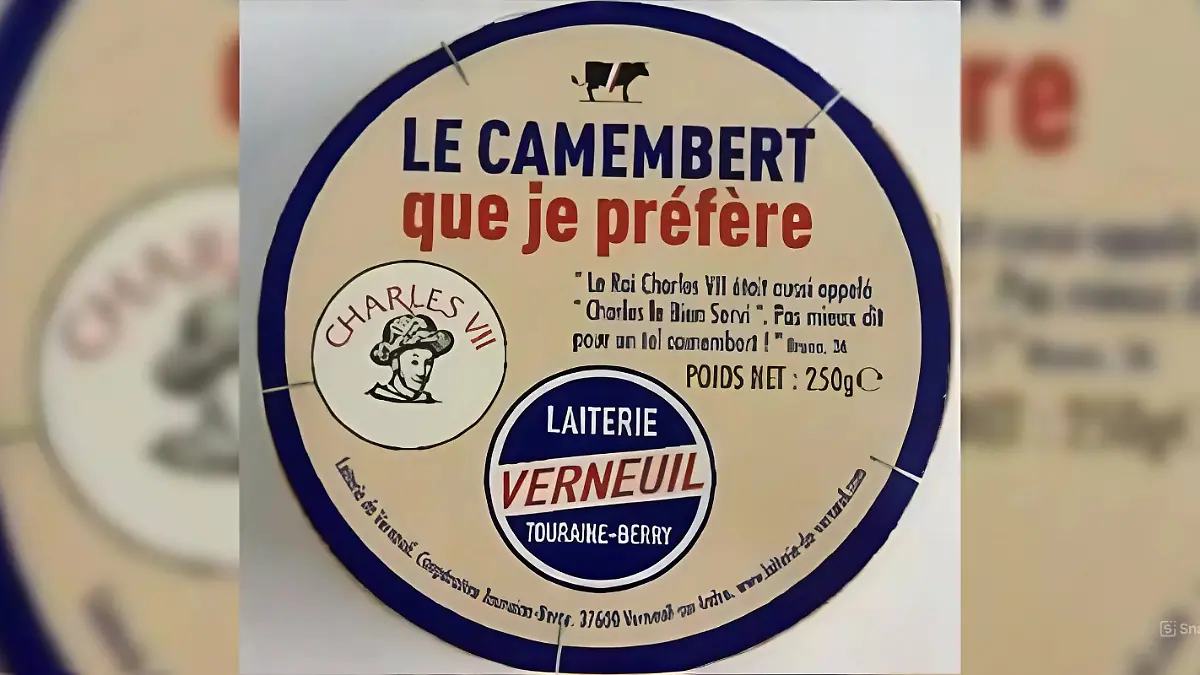 3. Le Camembert que je prefere - Charles VII, 250g