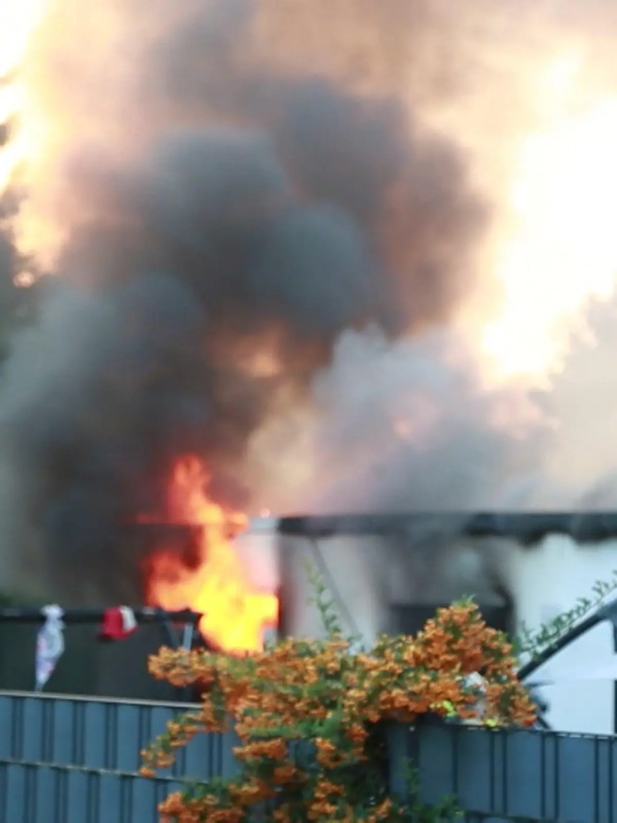 Bild zu: "Gasgrill verursacht Garagenbrand"