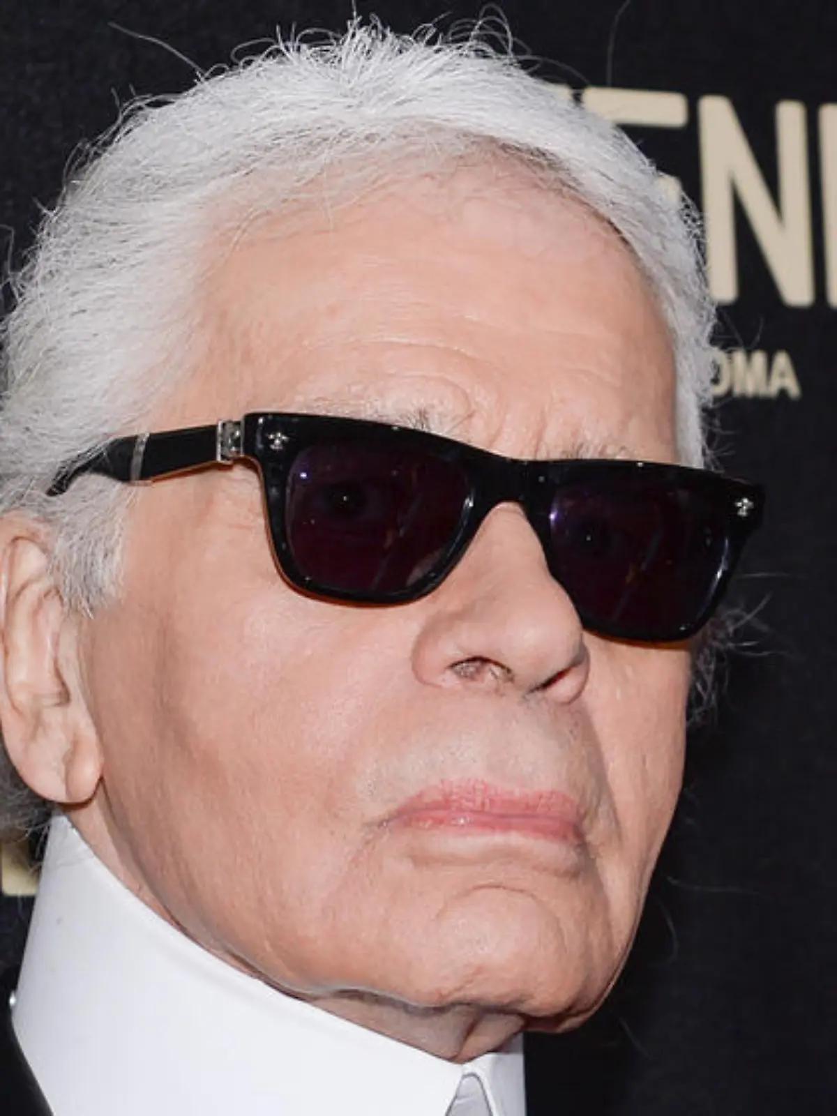 Lagerfeld bei der Eröffnung der New York Flagship Boutique von Fendi