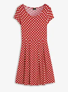 Jerseykleid aus Viskose-Mix
