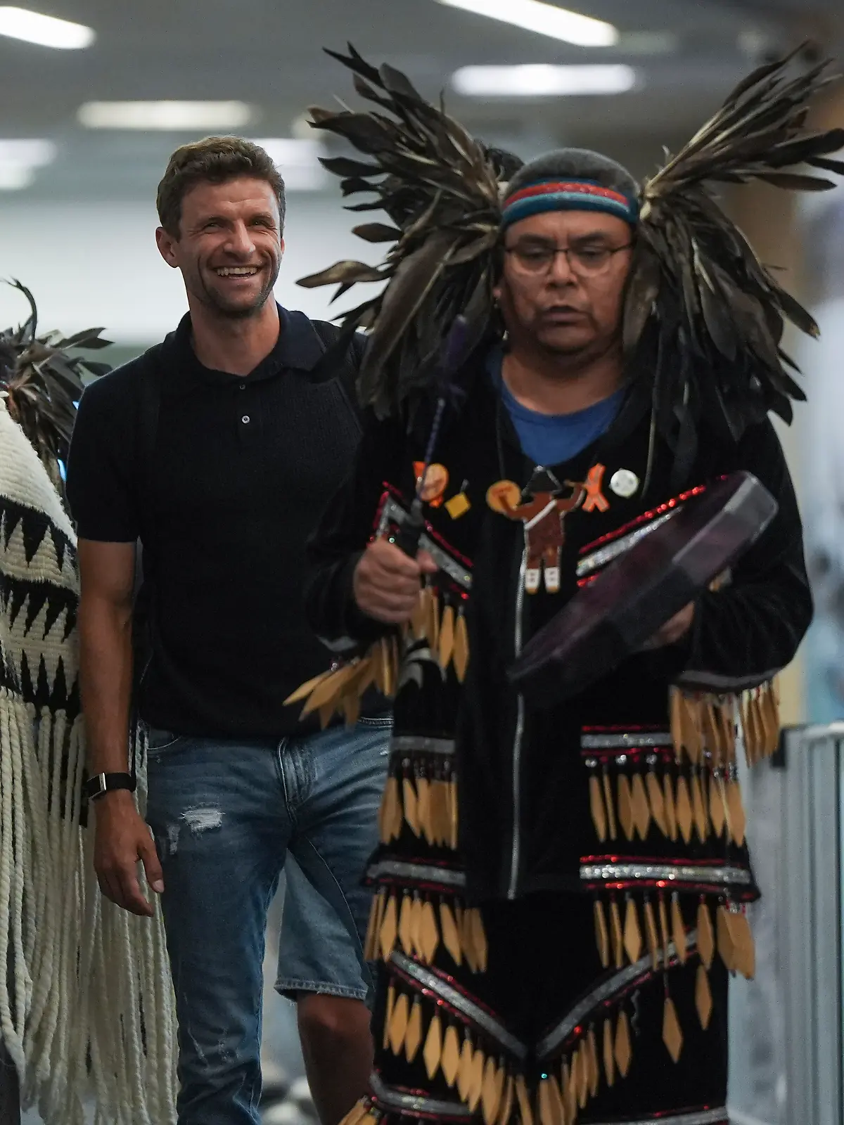 Bild zu: "Weltmeister Thomas Müller in Kanada wie Popstar empfangen "