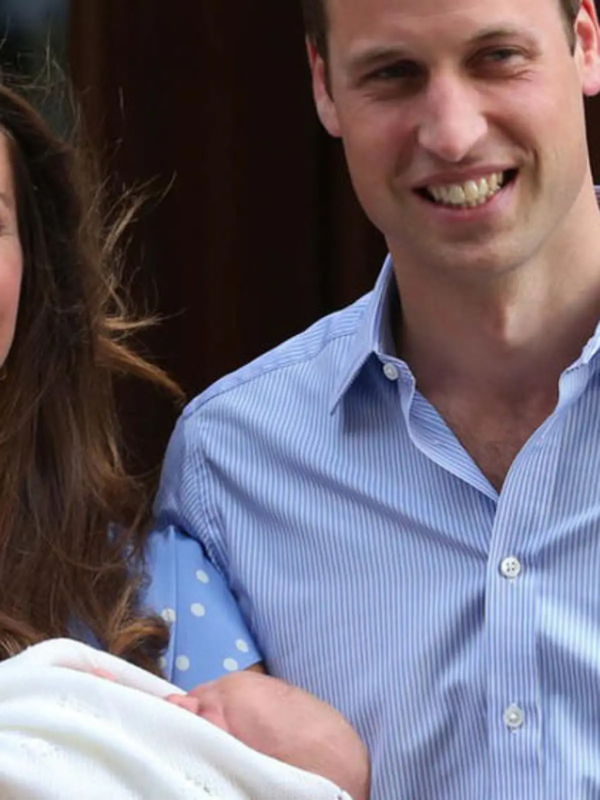 Bald kommt Baby Nummer zwei: Strahlende Gesichter gab es bei Kate und William schon bei der Geburt von Prinz George