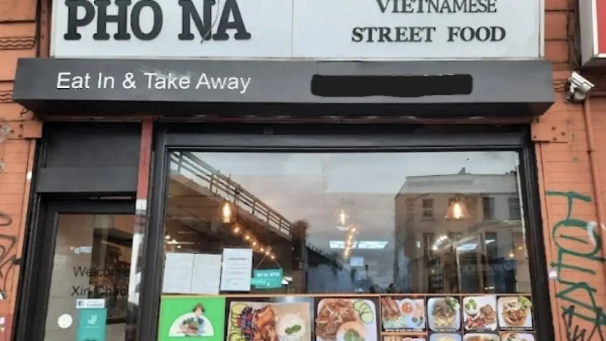 Das Londoner Restaurant „Pho Na”