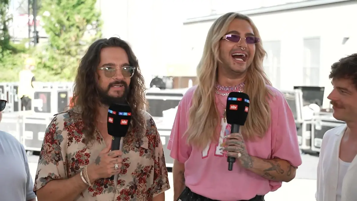 20 Jahre „Durch den Monsun”! Tokio Hotel im RTL-Jubiläums-Interview Auftritt auf der Parkbühne Wuhlheide