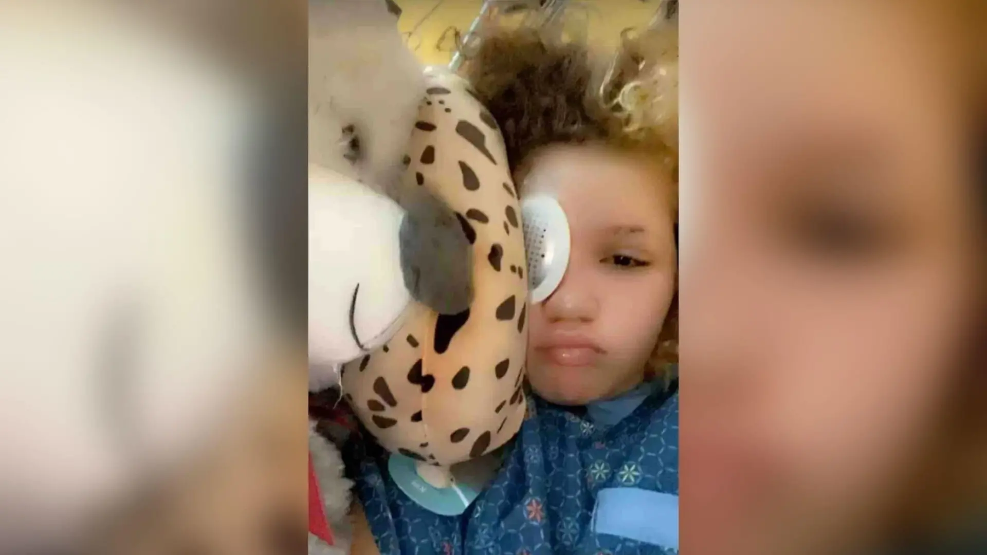 Jazlene Jones aus Racine hatte nach Schießerei ein Auge verloren.