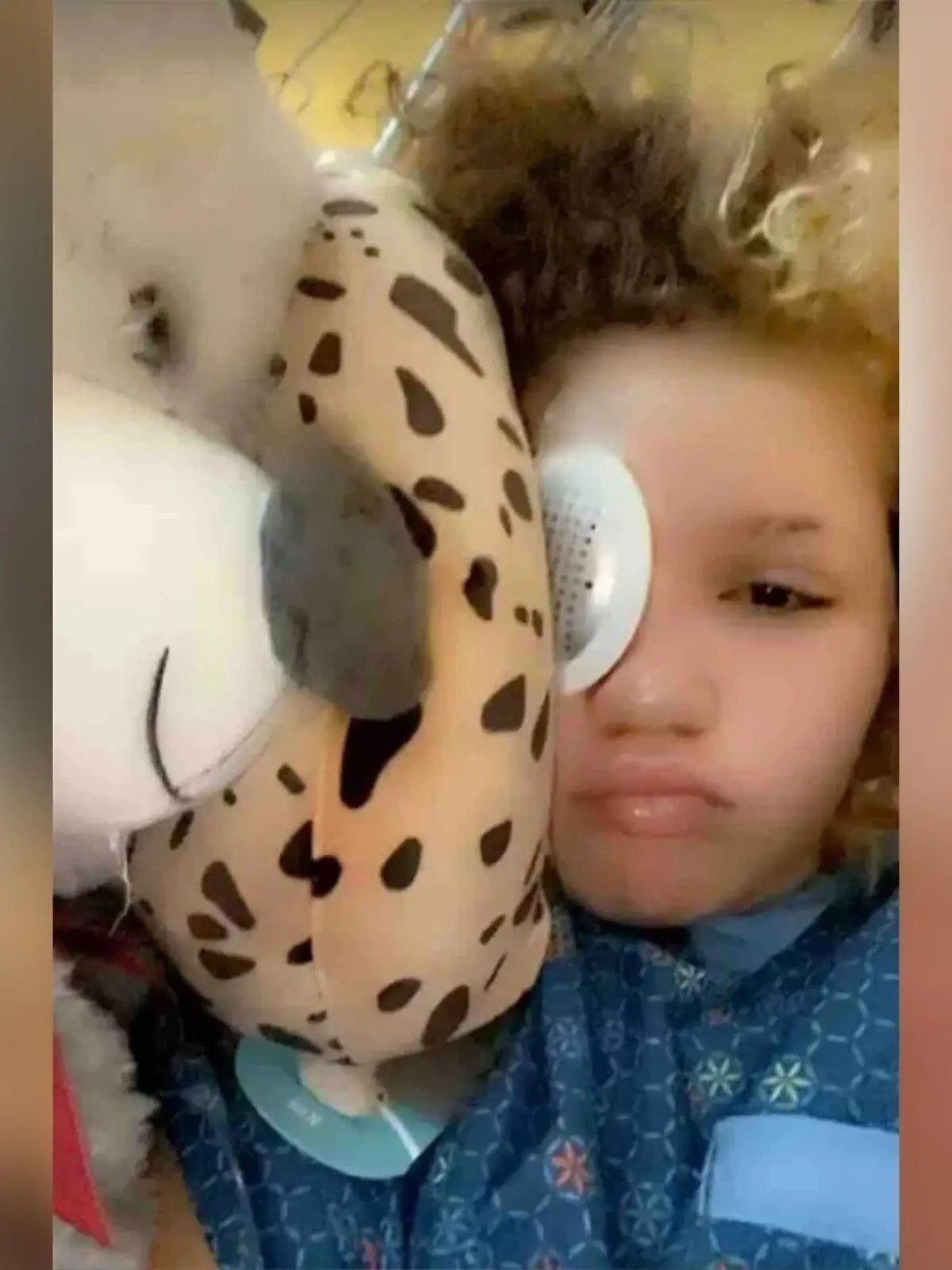 Jazlene Jones aus Racine hatte nach Schießerei ein Auge verloren.