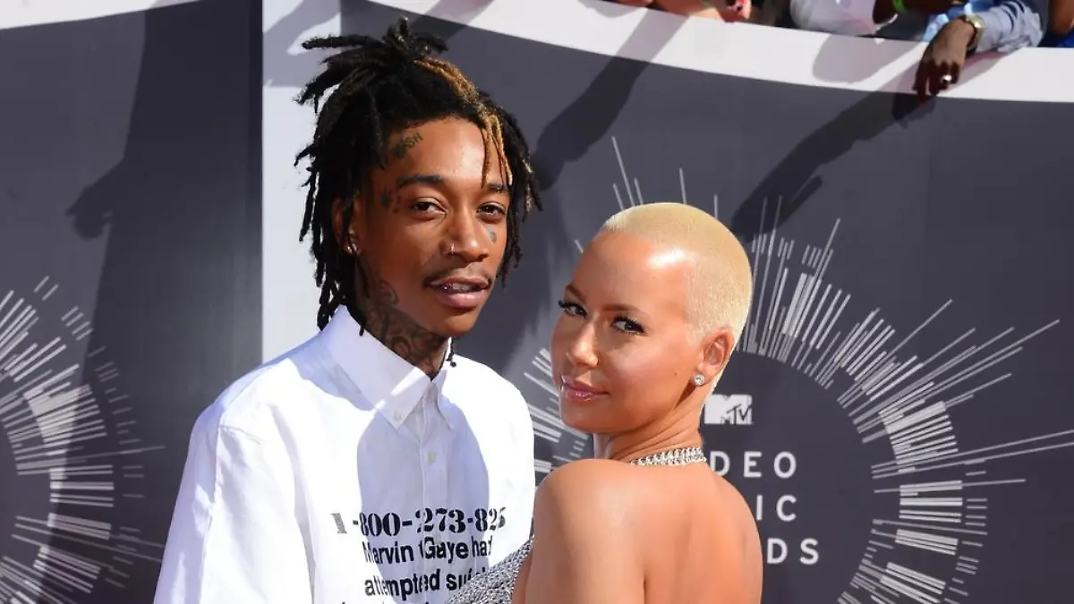 Noch als glückliches Ehepaar: Wiz Khalifa und Amber Rose bei MTV Video Music Awards 2014