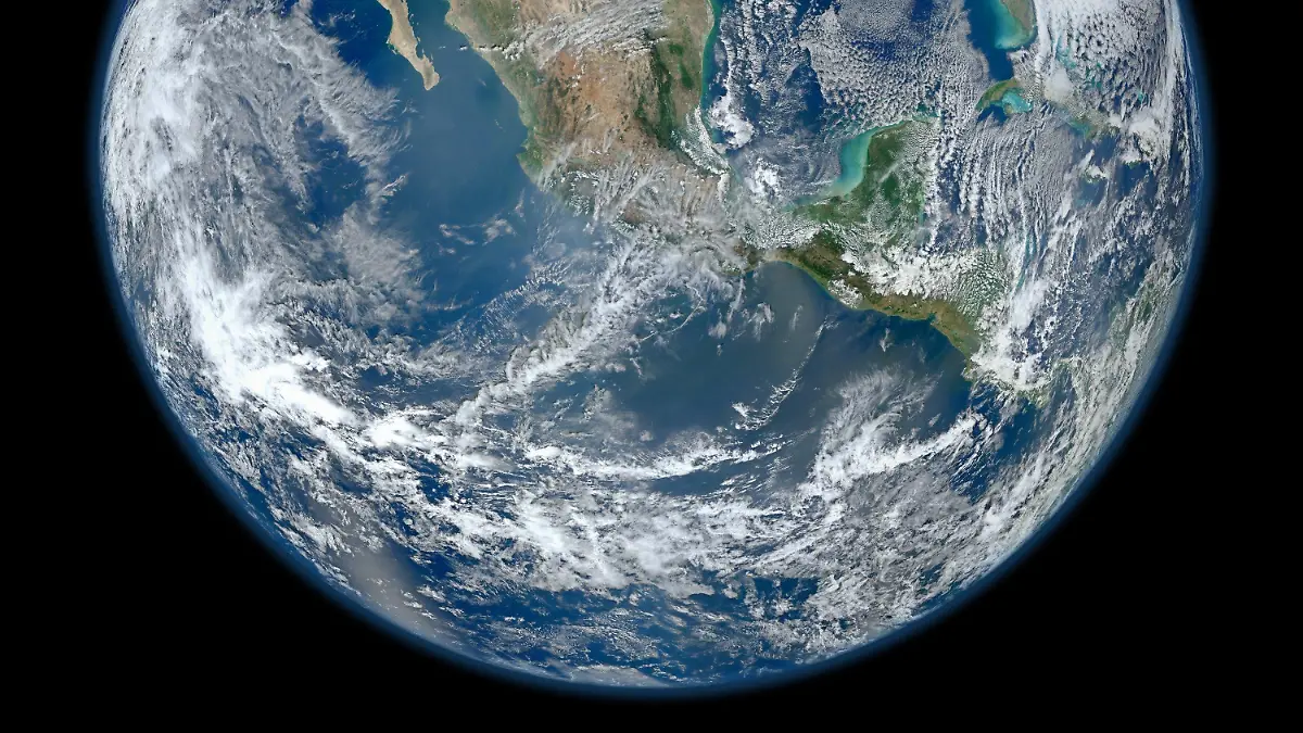 ARCHIV - Die Erde aus dem Weltall, zusammengesetzt aus Fotos, die am 04.01.2012 aufgenommen worden sind. Foto: NASA/NOAA/GSFC/Suomi NPP/VIIRS/Norman Kuring  (ACHTUNG: Nur zu redaktionellen Verwendung bei Urhebernennung "Foto: NASA/NOAA/GSFC/Suomi NPP/VIIRS/Norman Kuring"; zu dpa: "Ideen für besseren Klimaschutz: Weltklimarat tagt in Berlin" vom 06.04.2014) +++(c) dpa - Bildfunk+++