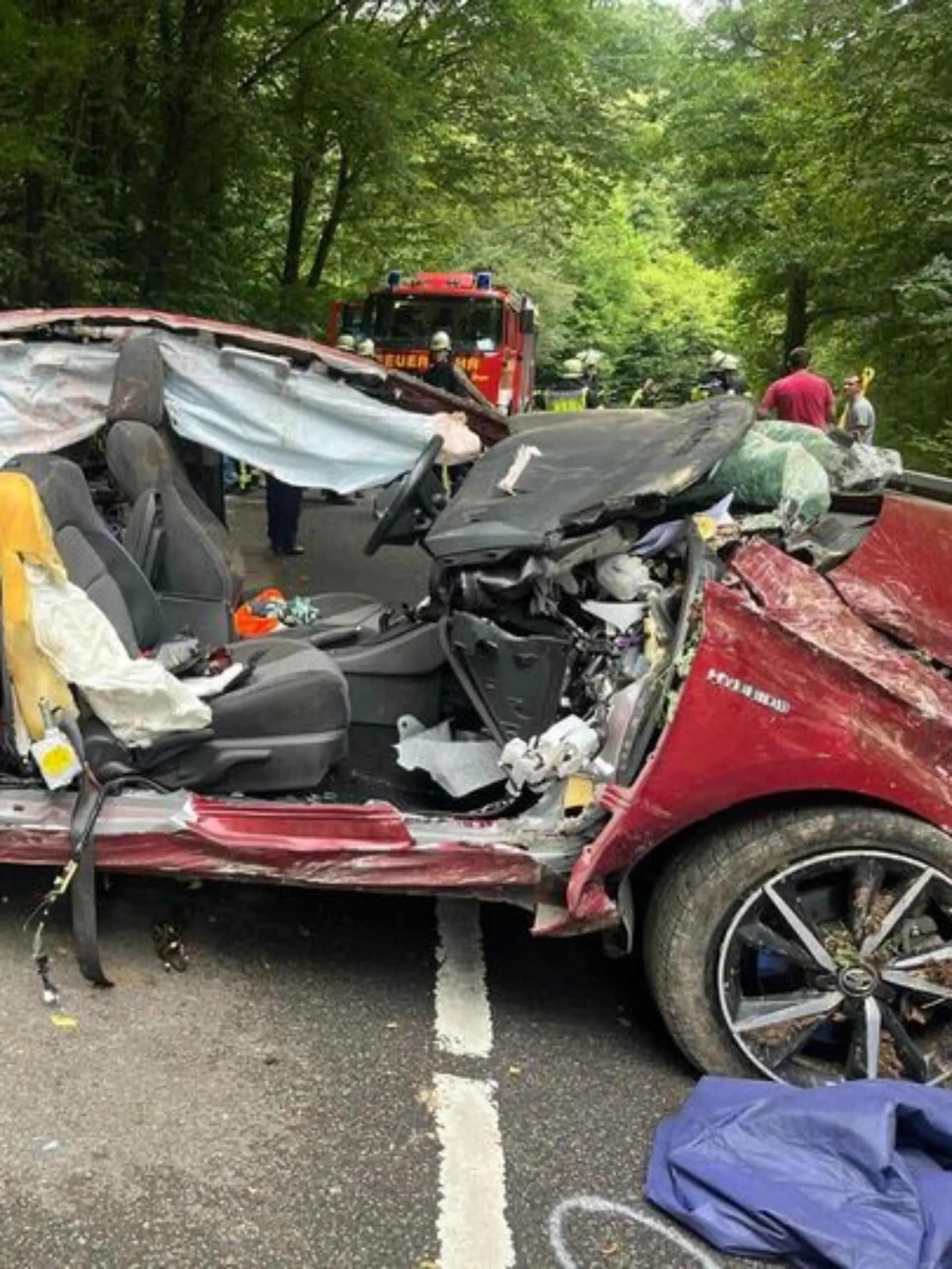 Vier Tote bei Unfall in Kürten 