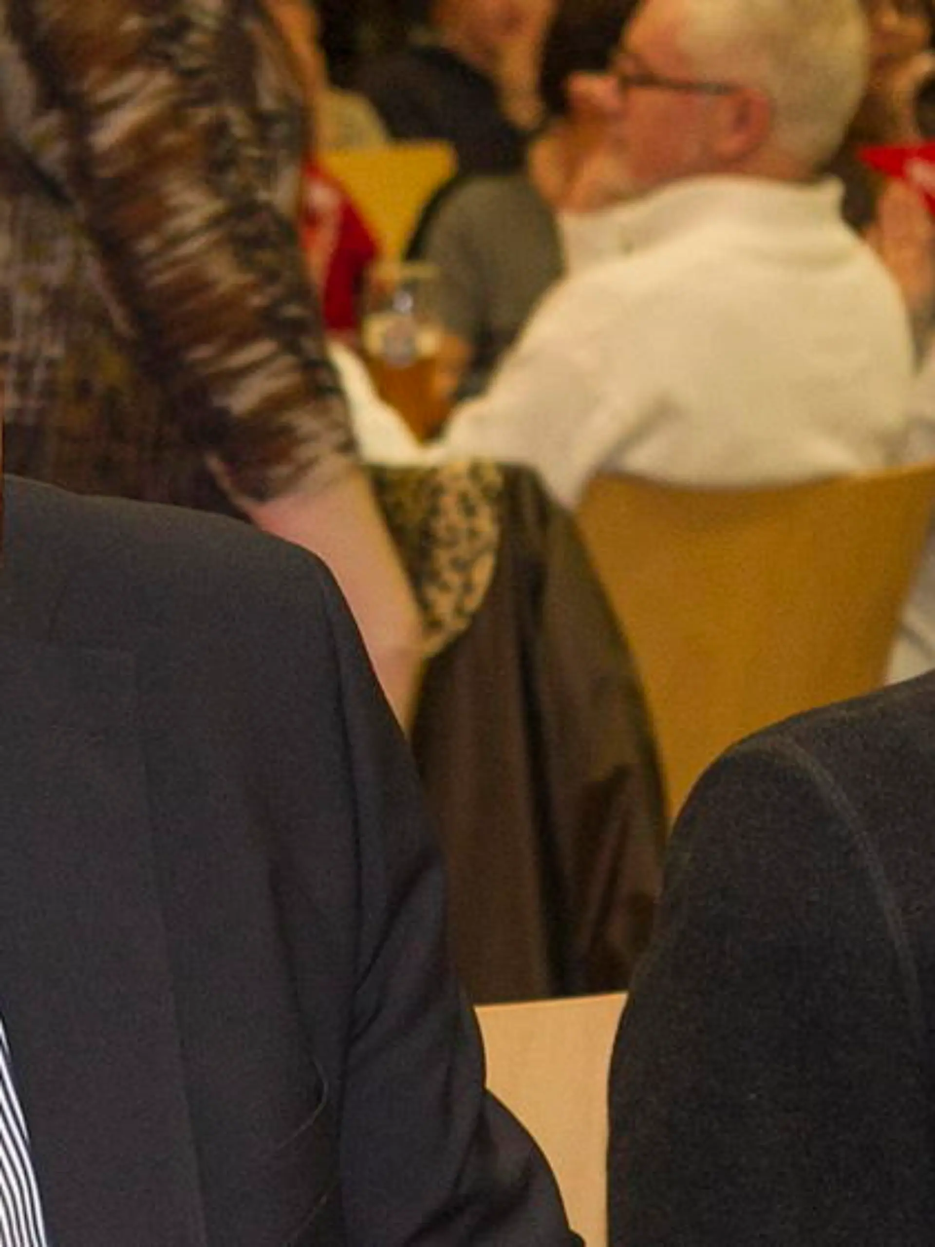 Oskar Lafontaine und Sahra Wagenknecht bei einer Veranstaltung in Wallerfangen